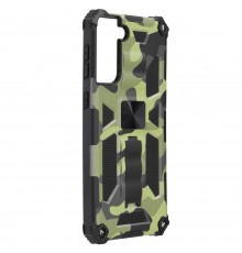 Husa Carcasa Spate pentru Samsung Galaxy S21 Plus - Blazor Hybrid, Camuflaj