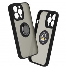 Husa Carcasa Spate pentru iPhone 13 Pro - Soft Edge Silicon cu interior din microfibra