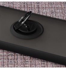 Husa Carcasa spate pentru Samsung Galaxy A71 , Tpu Glinth Ring, Neagra