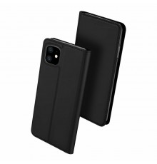 Husa Flip Tip Carte DuxDucis Skin Pro pentru iPhone 11 , Neagra