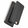 Husa Flip Tip Carte DuxDucis Skin Pro pentru iPhone 7 / 8 / SE 2 / SE 2020 , Neagra