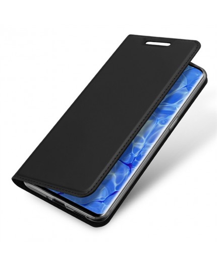 Husa Flip Tip Carte Duxducis Skin Pro Pentru Oppo Reno 6 Pro 5g Neagra