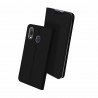 Husa Flip Tip Carte DuxDucis Skin Pro pentru Samsung Galaxy A20e / A10e , Neagra