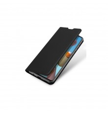 Husa Flip Tip Carte DuxDucis Skin Pro pentru Samsung Galaxy A21s , Neagra