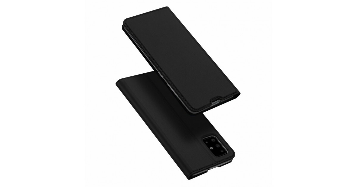 Husa Flip Tip Carte DuxDucis Skin Pro pentru Samsung Galaxy A51 , Neagra