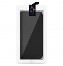 Husa Flip Tip Carte DuxDucis Skin Pro pentru Samsung Galaxy A52 5G , Neagra