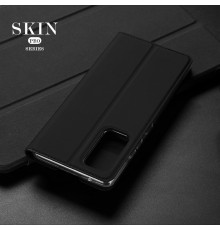 Husa Flip Tip Carte DuxDucis Skin Pro pentru Samsung Galaxy S20 FE , Neagra