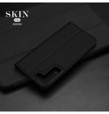 Husa Flip Tip Carte DuxDucis Skin Pro pentru Samsung Galaxy S22 , Neagra