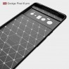 Husa Carcasa spate pentru Google Pixel 6 Pro , Tpu Carbon Design, Neagra