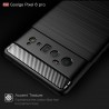 Husa Carcasa spate pentru Google Pixel 6 Pro , Tpu Carbon Design, Neagra