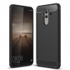 Husa Carcasa spate pentru Huawei Mate 10 Pro , Tpu Carbon Design, Neagra