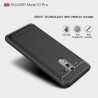 Husa Carcasa spate pentru Huawei Mate 10 Pro , Tpu Carbon Design, Neagra