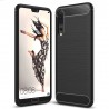 Husa Carcasa spate pentru Huawei P20 Pro , Tpu Carbon Design, Neagra