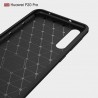 Husa Carcasa spate pentru Huawei P20 Pro , Tpu Carbon Design, Neagra