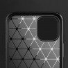 Husa Carcasa spate pentru iPhone 13 Mini , Tpu Carbon Design, Neagra