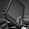 Husa Carcasa spate pentru Motorola Moto G31 4G / G41 4G , Tpu Carbon Design, Neagra