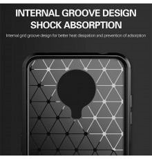 Husa Carcasa spate pentru Nokia G10 / G20 , Tpu Carbon Design, Neagra