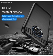 Husa Carcasa spate pentru Nokia G50 , Tpu Carbon Design, Neagra