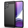 Husa Carcasa spate pentru Oneplus 9 , Tpu Carbon Design, Neagra