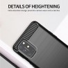 Husa Carcasa spate pentru Oneplus 9 , Tpu Carbon Design, Neagra