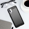 Husa Carcasa spate pentru Oneplus 9R , Tpu Carbon Design, Neagra