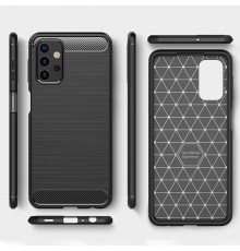 Husa Carcasa spate pentru Samsung Galaxy A33 5G , Tpu Carbon Design, Neagra