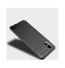 Husa Carcasa spate pentru Samsung Galaxy A51 / M40s , Tpu Carbon Design, Neagra