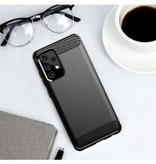 Husa Carcasa spate pentru Samsung Galaxy A53 5G , Tpu Carbon Design, Neagra