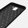 Husa Carcasa spate pentru Samsung Galaxy J6 2018 , Tpu Carbon Design, Neagra