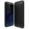 Husa Carcasa spate pentru Samsung Galaxy S8 Plus , Tpu Carbon Design, Neagra