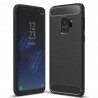 Husa Carcasa spate pentru Samsung Galaxy S9 , Tpu Carbon Design, Neagra