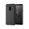 Husa Carcasa spate pentru Samsung Galaxy S9 , Tpu Carbon Design, Neagra