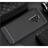 Husa Carcasa spate pentru Samsung Galaxy S9 Plus , Tpu Carbon Design, Neagra