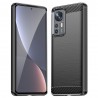 Husa Carcasa spate pentru Xiaomi 12 , Tpu Carbon Design, Neagra