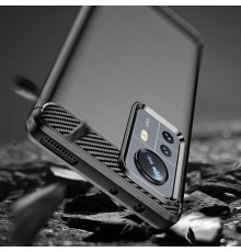 Husa Carcasa spate pentru Xiaomi 12 , Tpu Carbon Design, Neagra