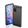 Husa Carcasa spate pentru Xiaomi Poco M4 Pro 5G , Tpu Carbon Design, Neagra