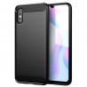 Husa Carcasa spate pentru Xiaomi Redmi 9A , Tpu Carbon Design, Neagra