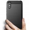 Husa Carcasa spate pentru Xiaomi Redmi 9A , Tpu Carbon Design, Neagra