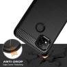 Husa Carcasa spate pentru Xiaomi Redmi 9C / Redmi 9C NFC , Tpu Carbon Design, Neagra