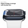 [Pachet 3x] Folie Apple Watch 7 (45mm), Neo Flex Spigen - Clear