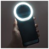 Lampa circulara selfie Ring LED Light pentru telefon - Alb