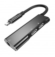 Adaptor Audio Lightning la Jack 3.5mm - Anker (A8193H11) - Negru