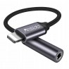 Adaptor audio Lightning la Jack 3.5mm, Yesido - Negru