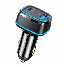 Incarcator Auto USB-A, 18W, 3A - Hoco (Z32 Speed Up) - Negru