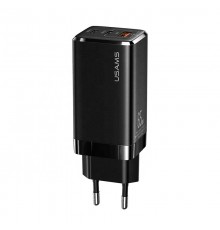 Incarcator pentru Priza 2x USB, 2x Type-C, 65W + Cablu Type-C la Type-C - Baseus (P10162701113-00) - Negru