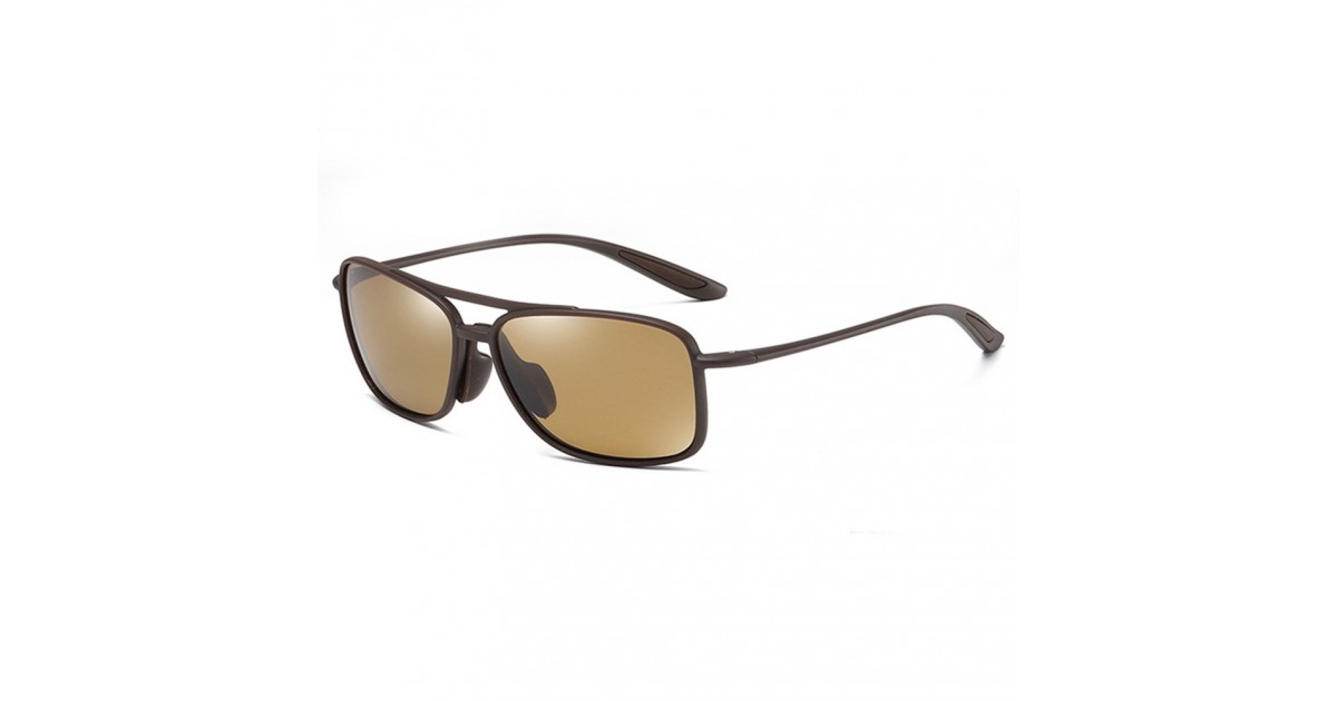 Ochelari soare cu protectie UV (MM99), Techsuit - Matte Brown