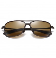 Ochelari soare cu protectie UV (MM99), Techsuit - Matte Brown