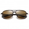 Ochelari soare cu protectie UV (MM99), Techsuit - Matte Brown