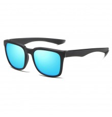 Ochelari soare cu protectie UV (MM92), Techsuit - Matte Black / Ice Blue