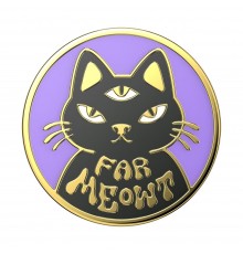 PopSockets Original, Suport Multifunctional - Enamel Far Meowt